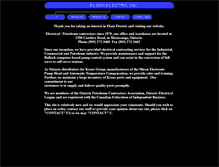 Tablet Screenshot of elsenelectric.com